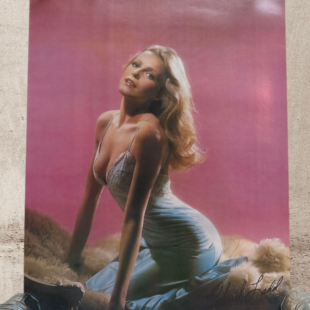 Original 1978 Cheryl Ladd 'Charlie's Angel' 20x28" Pink Poster!