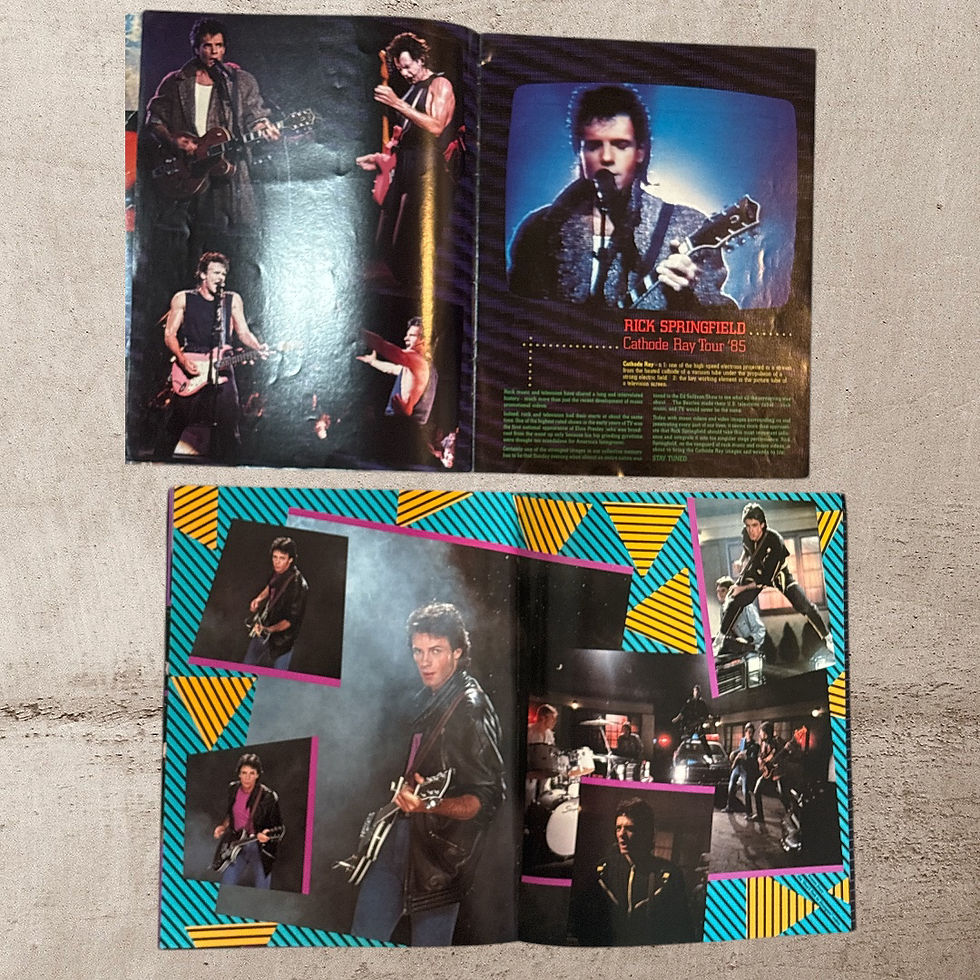 Thumbnail: Huge 1970s-80s-90s Original Concert Book Lot - 18 total - Various Artists!