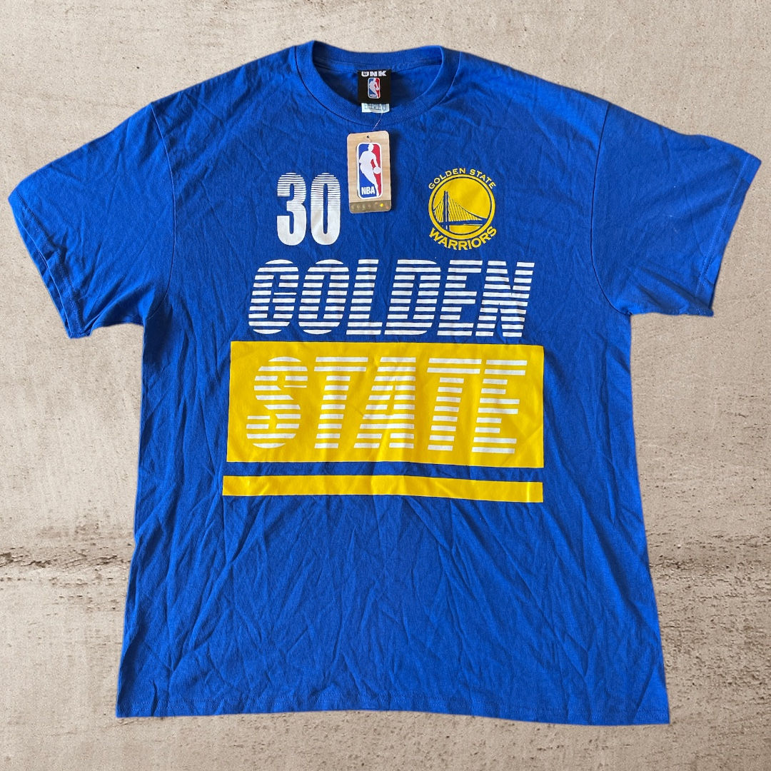 Golden State Warriors STEPH CURRY #30 T-Shirt NWT - Men's Large