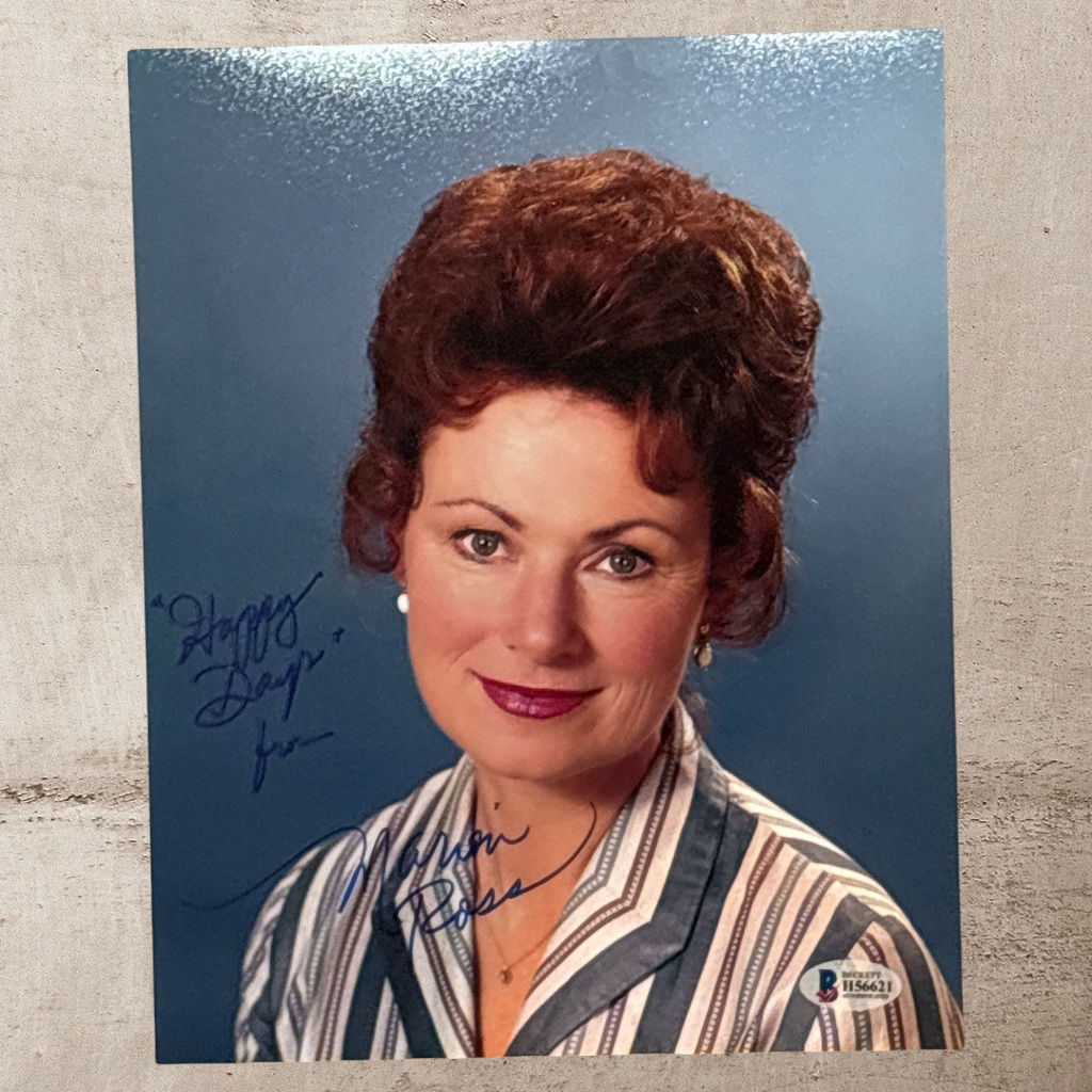 Marion Ross Signed 8x10 Photo – Happy Days – Marion Cunningham – BAS COA