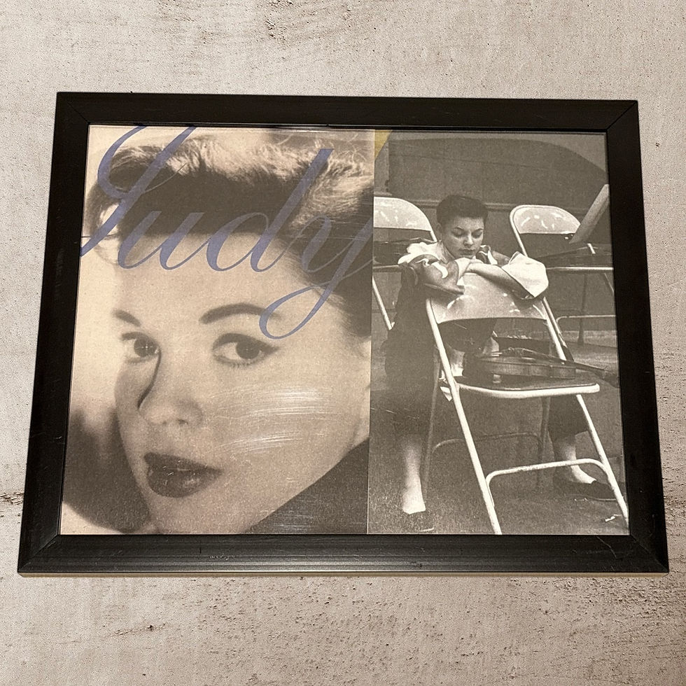 Thumbnail: Pair (2) of Judy Garland & Marilyn Monroe 9x11 Black-Frame Lot!