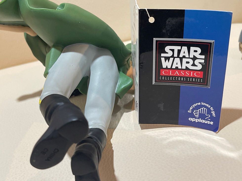 Thumbnail: 1996 Applause Star Wars Princess Leai Organa 8" Figure with Helmut & Tag!