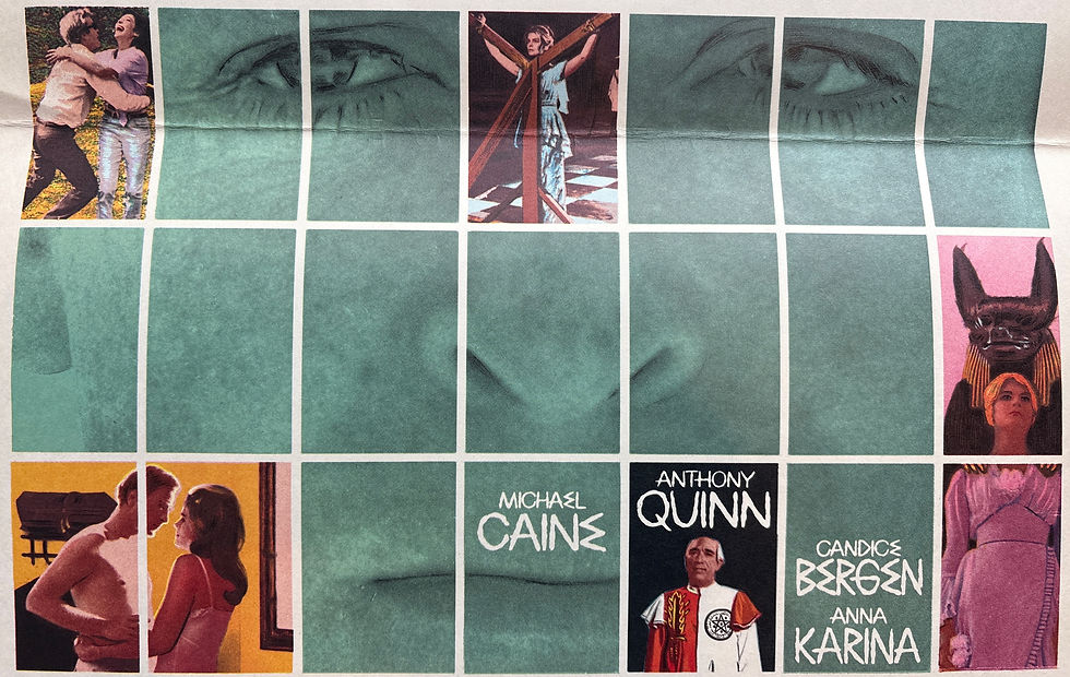 Thumbnail: Original 1968 The Magus Window Card 14x22 – Michael Caine – Vintage Movie Poster