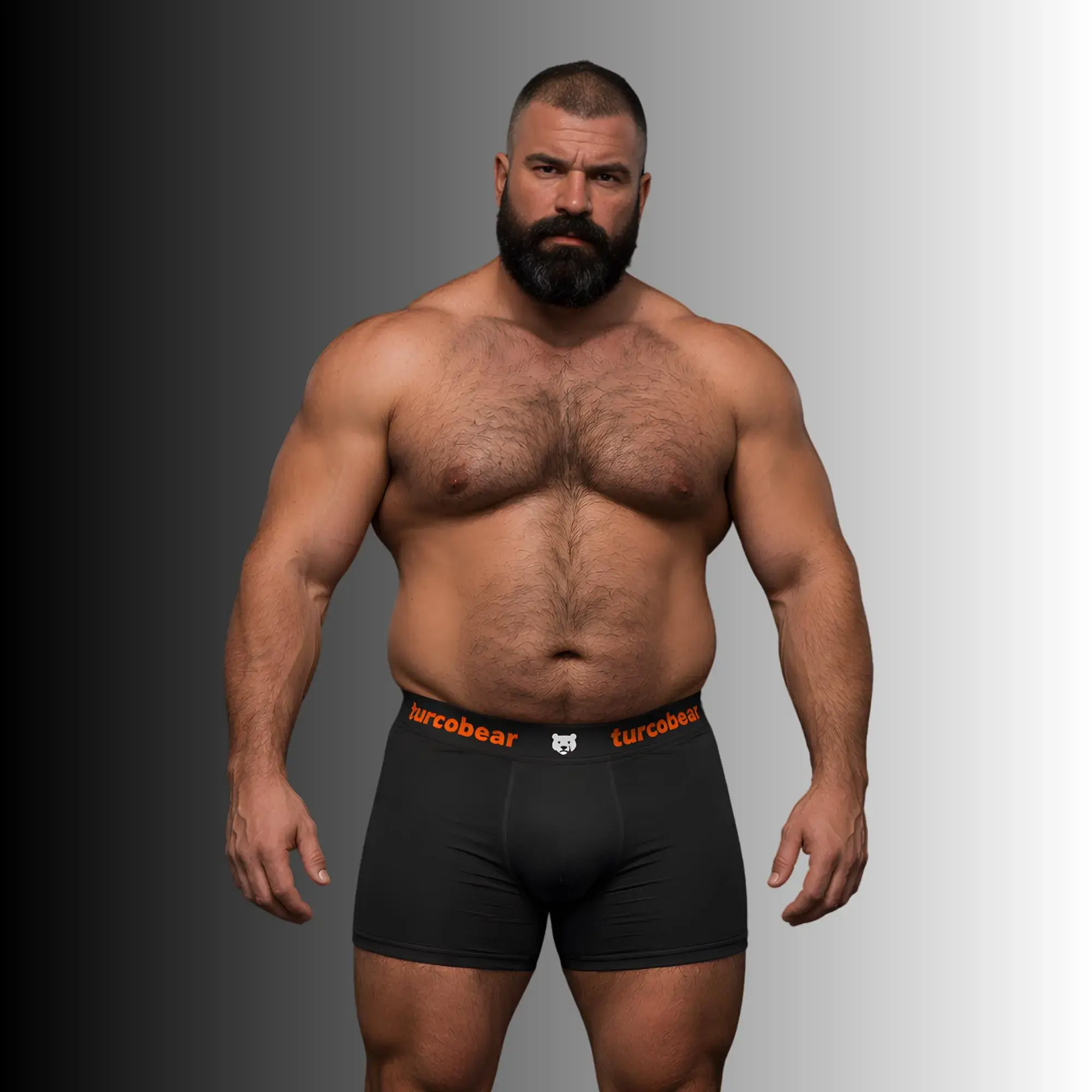 Mens Black Boxer Briefs Stretch Comfortable No Seam Breathable Underwear