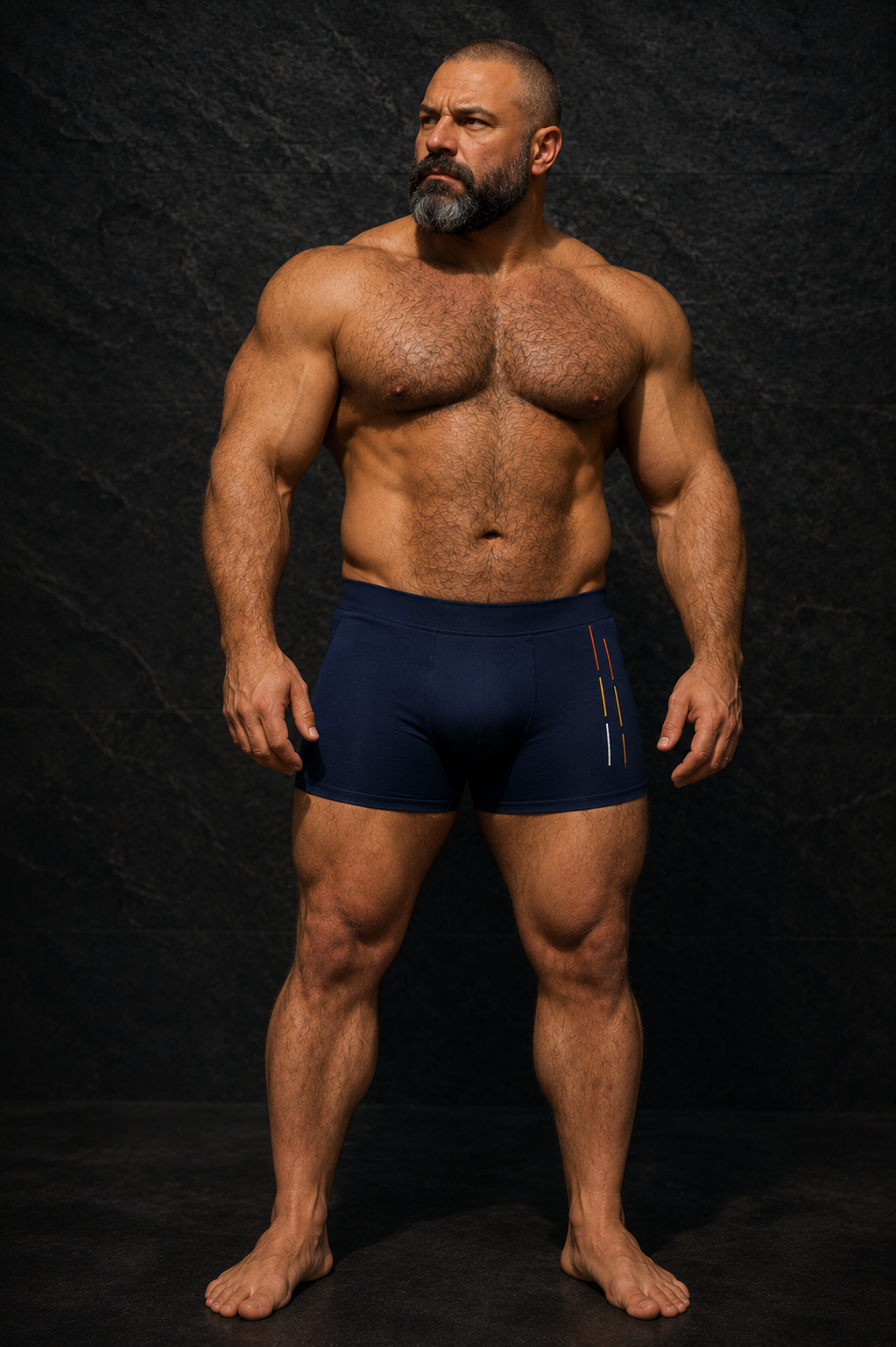 TurcoBear Boxer Briefs – Charcoal Navy