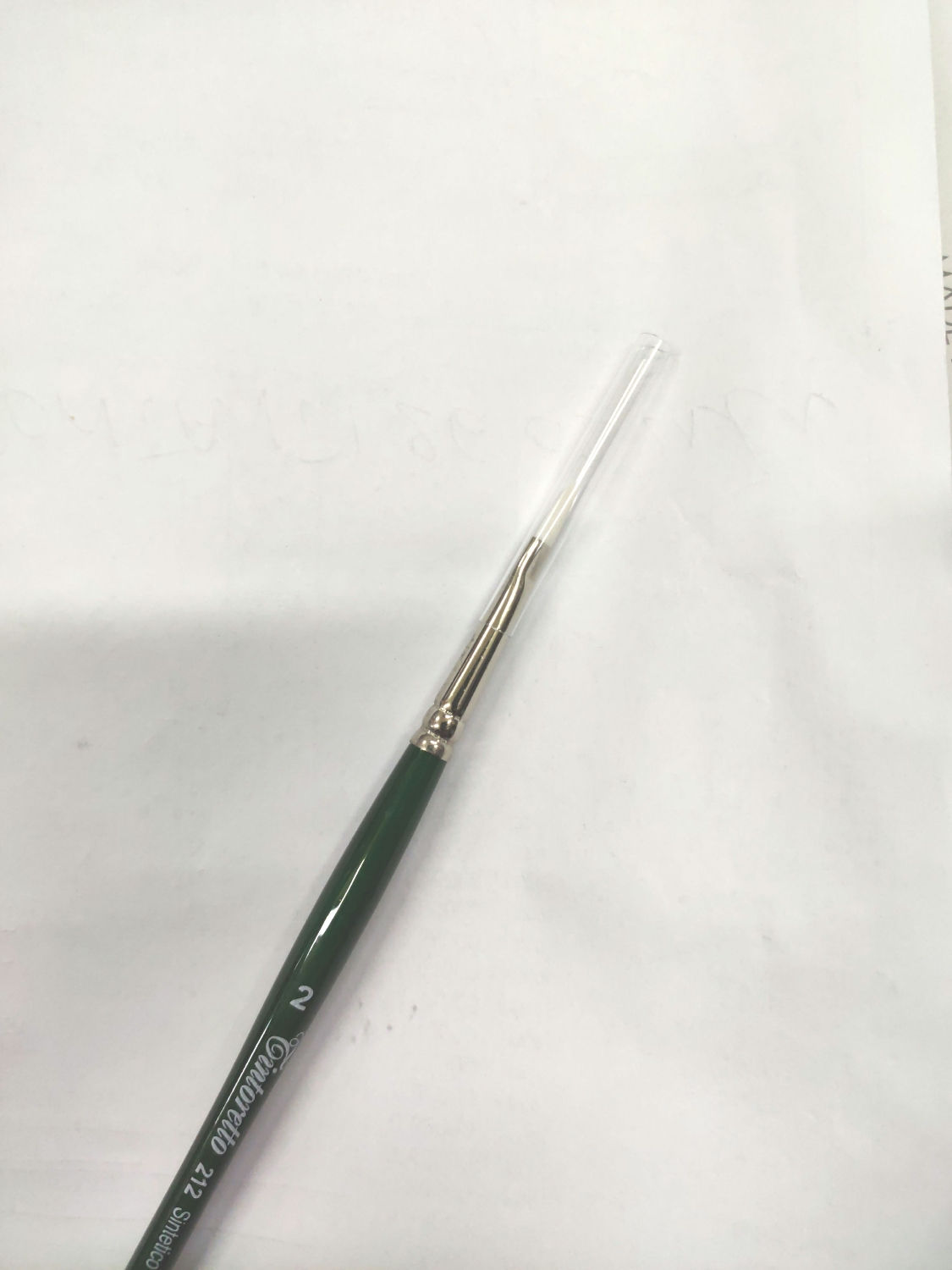 pennello sintetico lingua di gatto 2 tintoretto