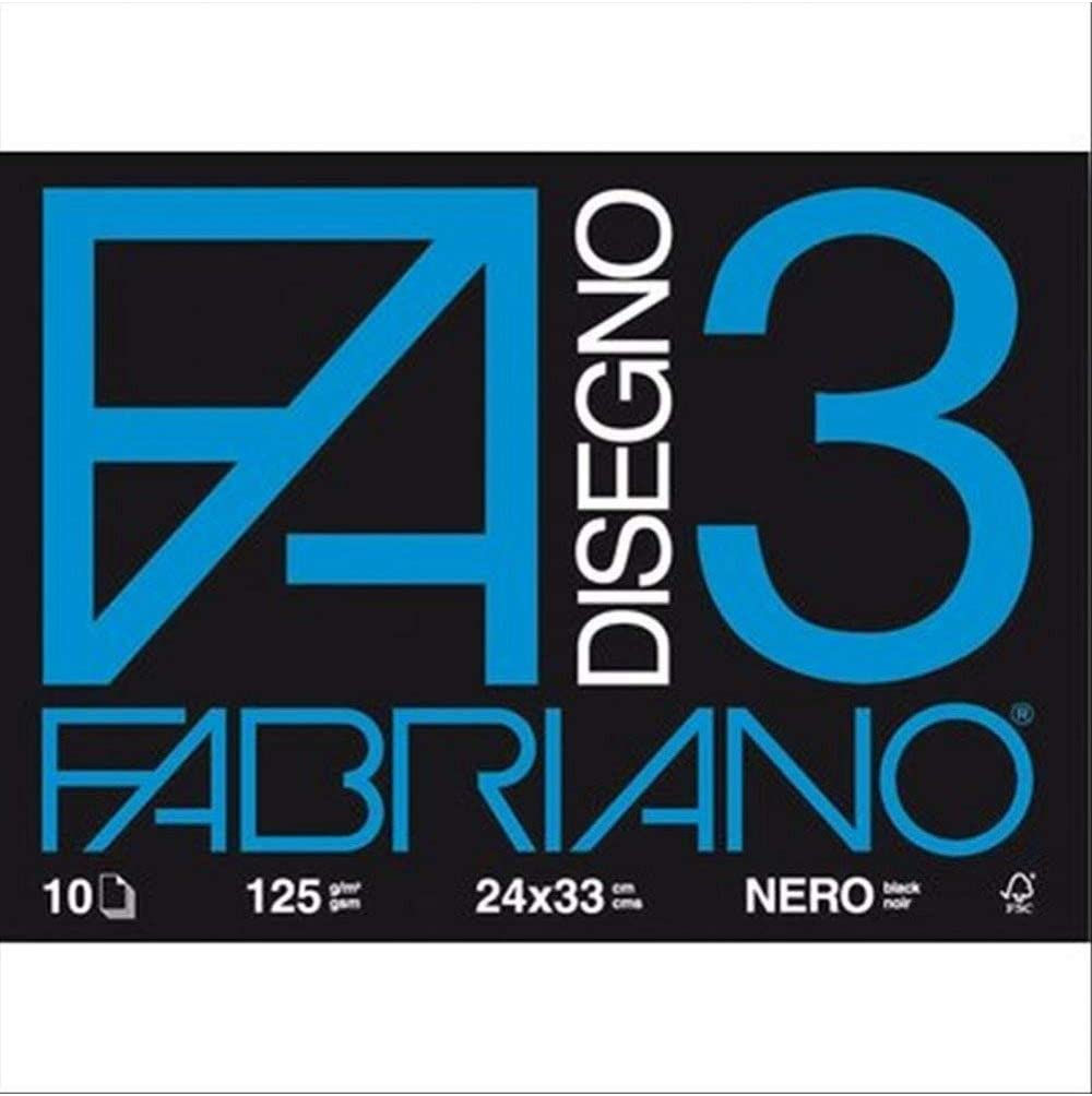 Fabriano F3 Nero 24X33