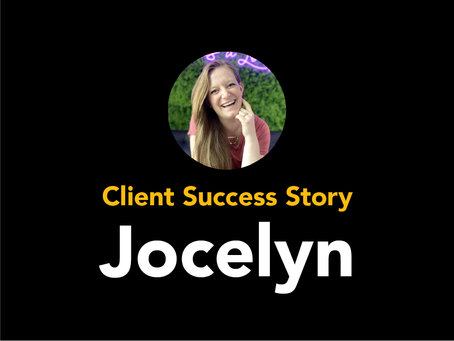 Jocelyn's Story: How Partnering with a Career Coach Helped Jocelyn Overcome Anxiety as an Undergrad