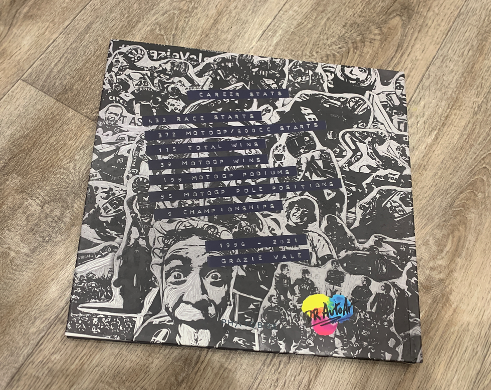 Miniatura: 46X46 FAN BUNDLE - Tribute Book plus 3 Random A4 block prints.