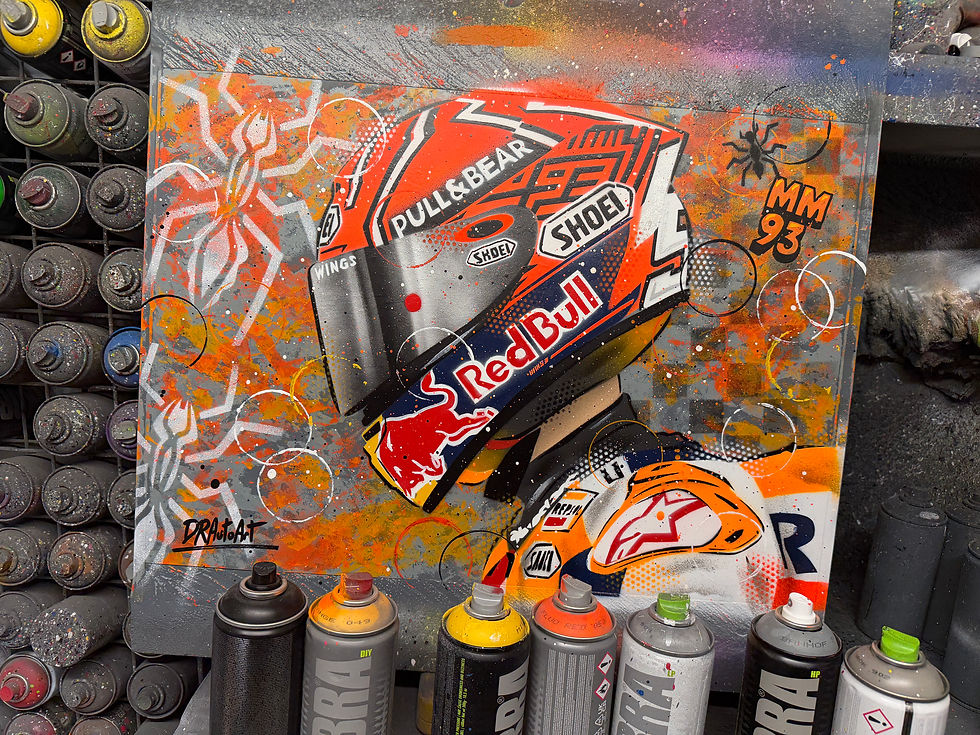 Miniatura: Marc Marquez - Graffiti Painting