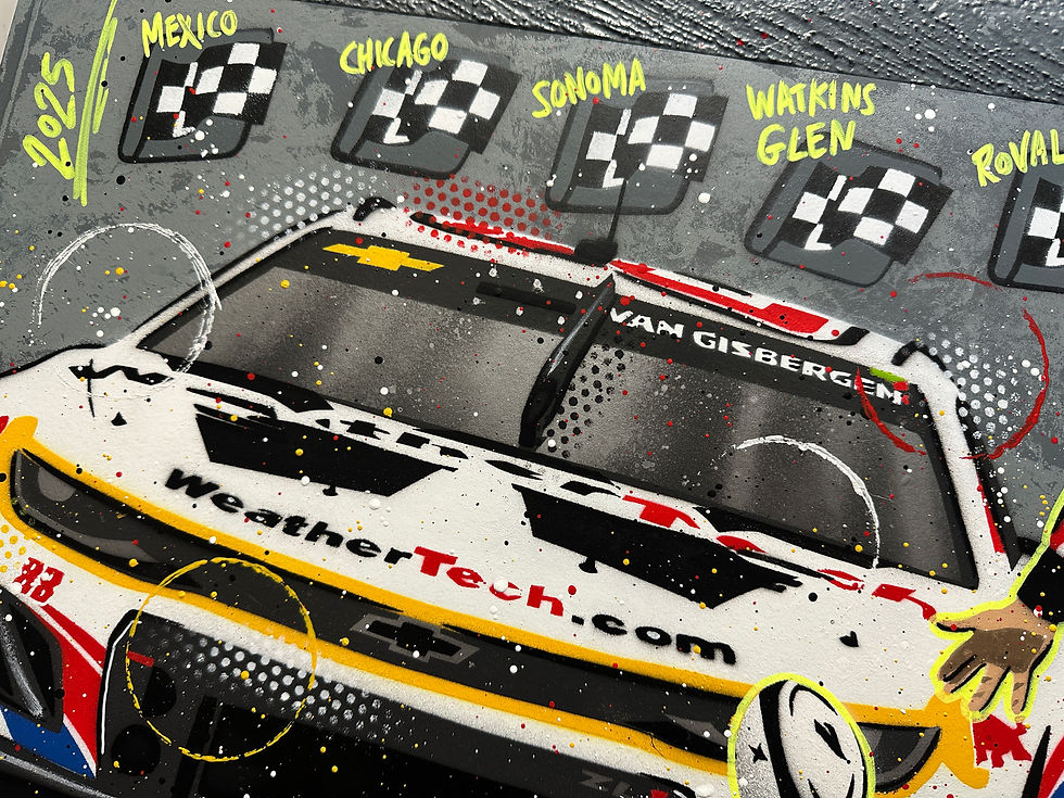 Miniatura: Shane van Gisbergen, Roval 2025, NASCAR - Graffiti Paintin