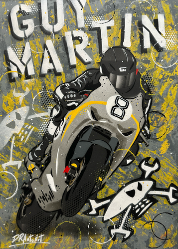 Guy Martin - Graffiti Painting | drautoart