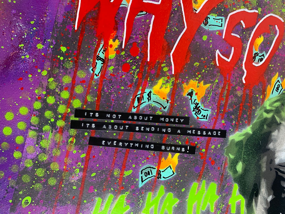 Miniatura: WHY SO SERIOUS? - Ltd Edition A2 giclee print