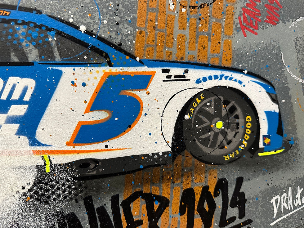 Miniatura: Kyle Larson, Brickyard400 2024, NASCAR - Graffiti Painting