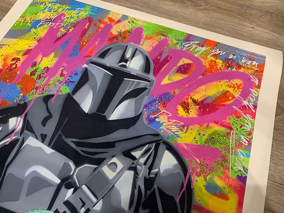 Miniatura: THIS IS THE WAY - Ltd Edition A2 giclee print