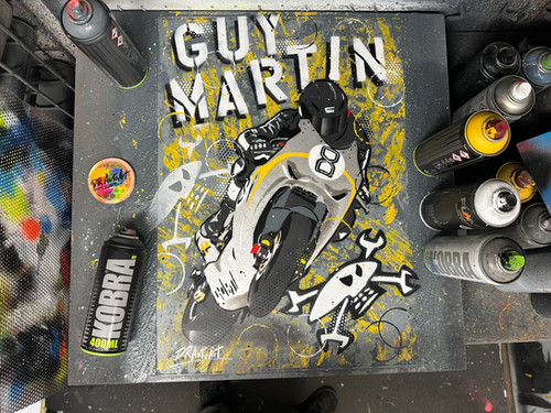 Guy Martin - Graffiti Painting | drautoart