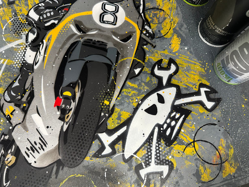 Guy Martin - Graffiti Painting | drautoart