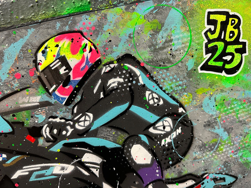 Miniatura: Josh Brookes 2023 - Graffiti Painting