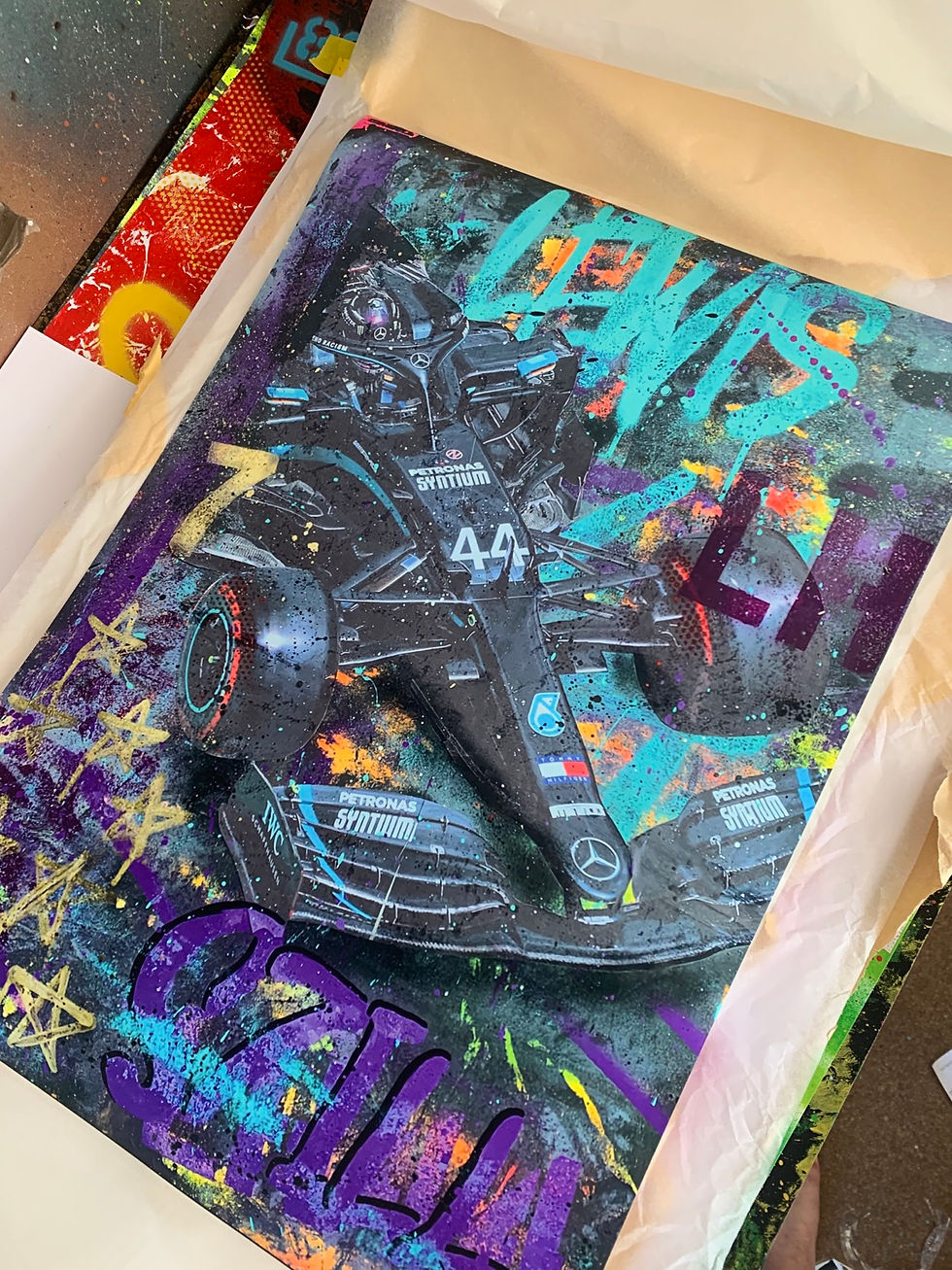 Miniatura: LH44 x 7 - Ltd Edition A2 giclee print (pair)