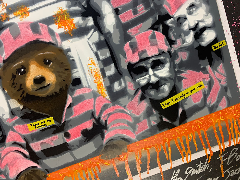 Miniatura: PADDINGTON & FRIENDS- Ltd Edition A2 giclee print