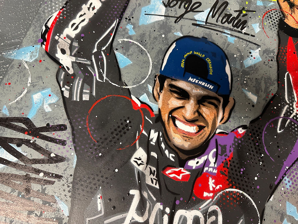 Miniatura: Jorge Martin 2024 Champ! - Graffiti Painting