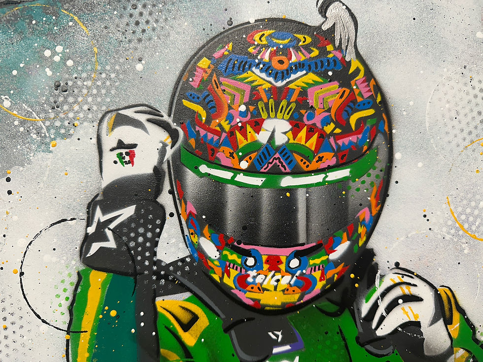 Miniatura: Daniel Suarez, Mexico, Xfinity - Graffiti Painting