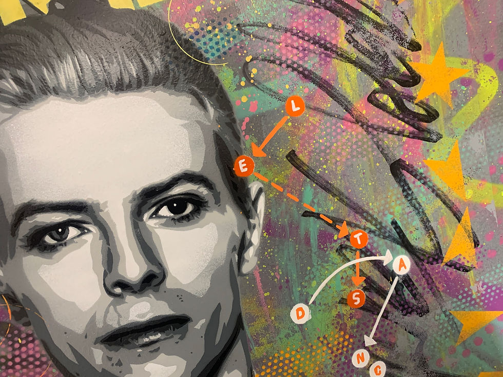 Miniatura: REBEL REBEL - One off A1 sized graffiti painting