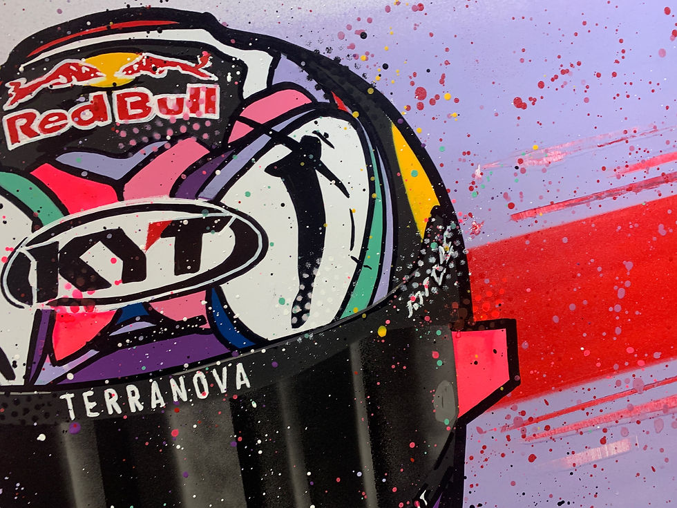 Miniatura: Enea Bastianini, 2022 - Graffiti Painting