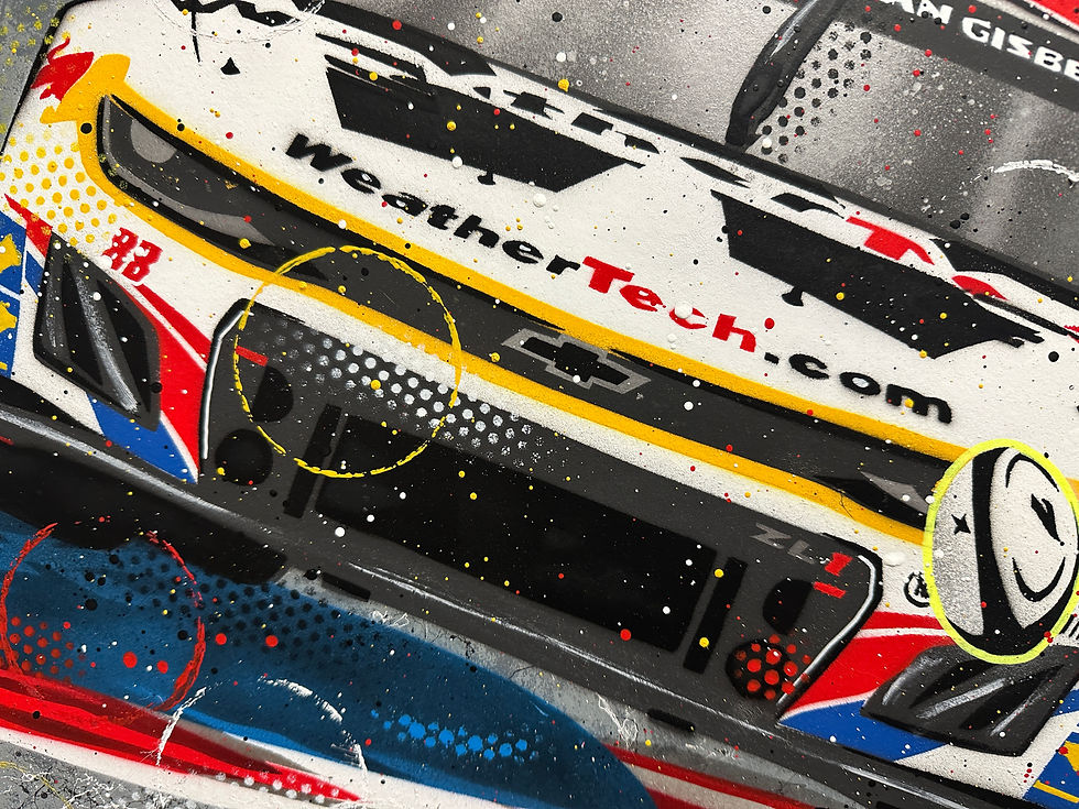 Miniatura: Shane van Gisbergen, Roval 2025, NASCAR - Graffiti Paintin