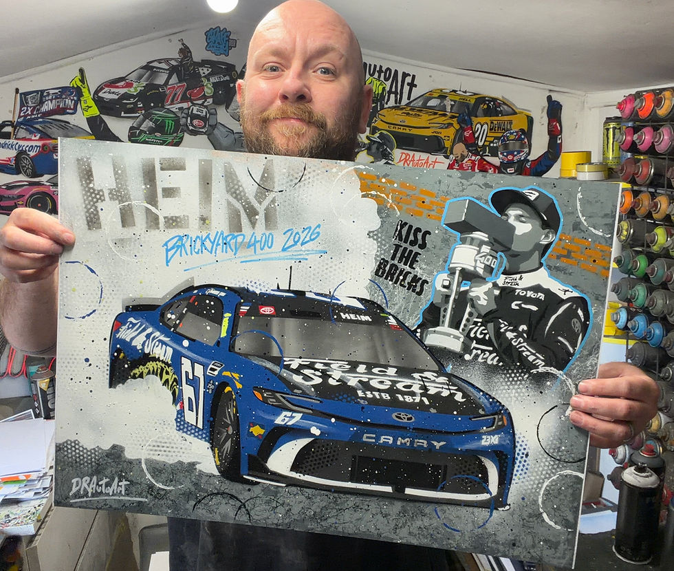 Miniatura: Corey Heim, Brickyard 400 2026, NASCAR - Graffiti Painting