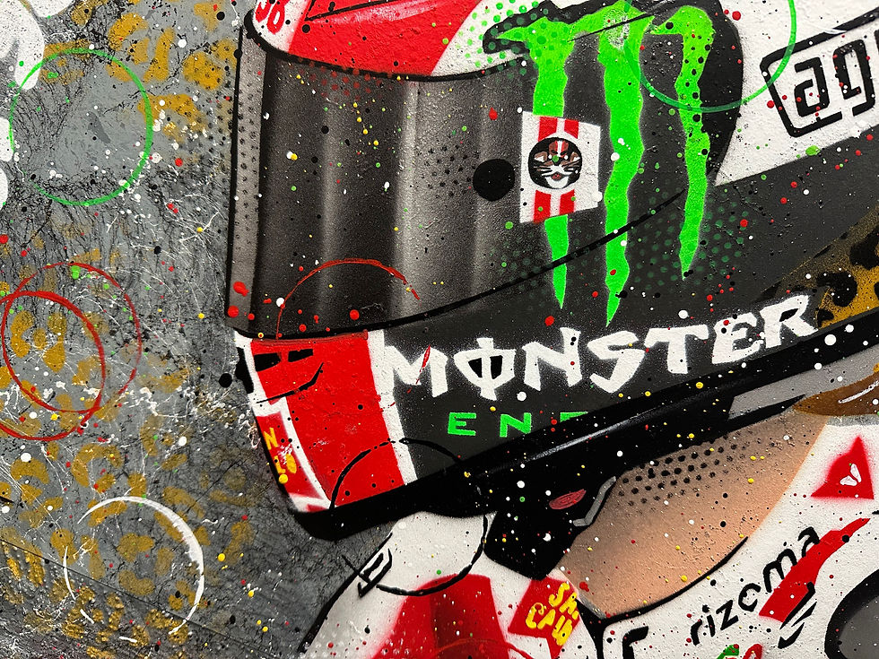 Miniatura: Marco Simoncelli - Graffiti Painting