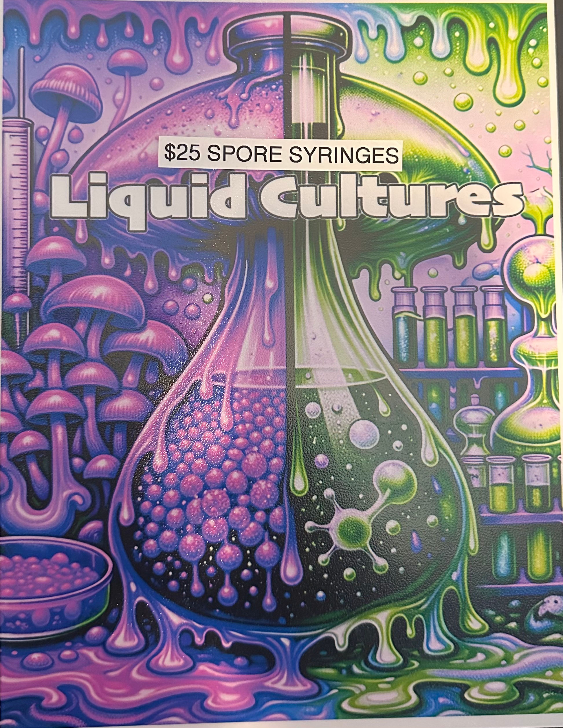 Liquid Culture - Spore Syringes 