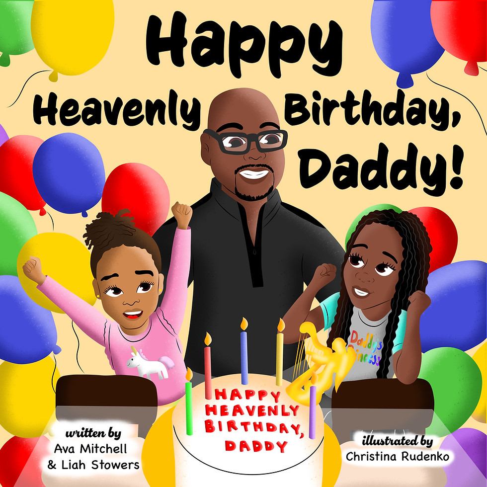 Happy Heavenly Birthday, Daddy, book!