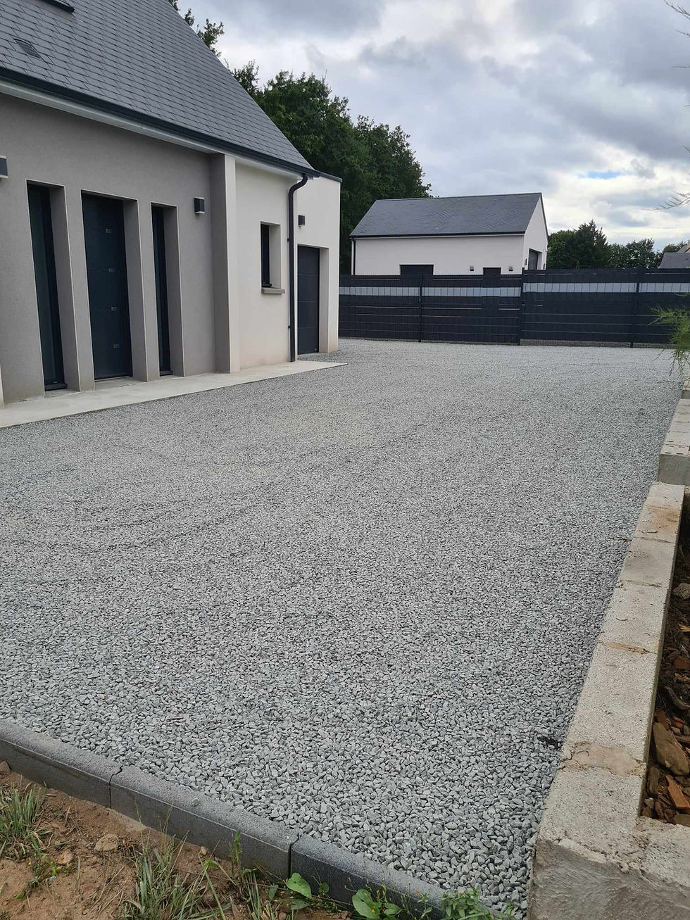 cour gravillons vasseur exterieurs