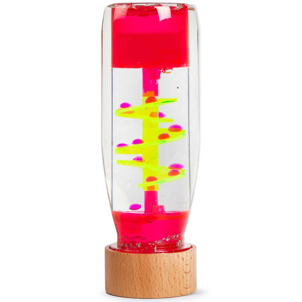 Bouteille sensorielle SPIRAL PINK