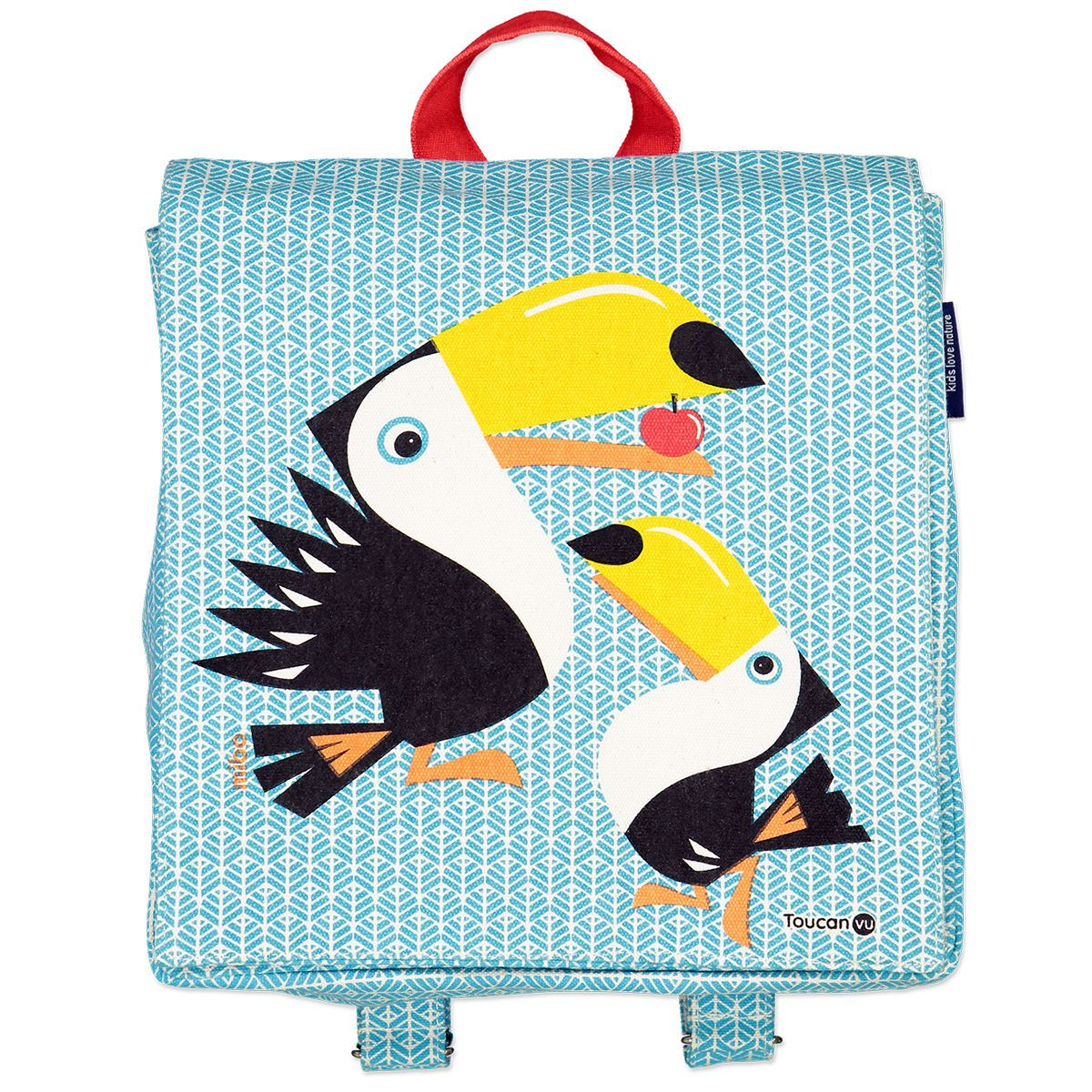 Cartable / Sac à Dos Coton BIO_TOUCAN