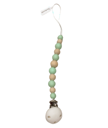 Attache Tétine Silicone_Anis