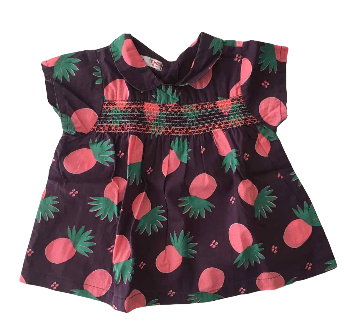 DPAM_BLOUSE ANANAS_12M