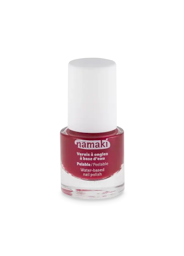 Vernis à ongles à l'eau pelable_Framboise