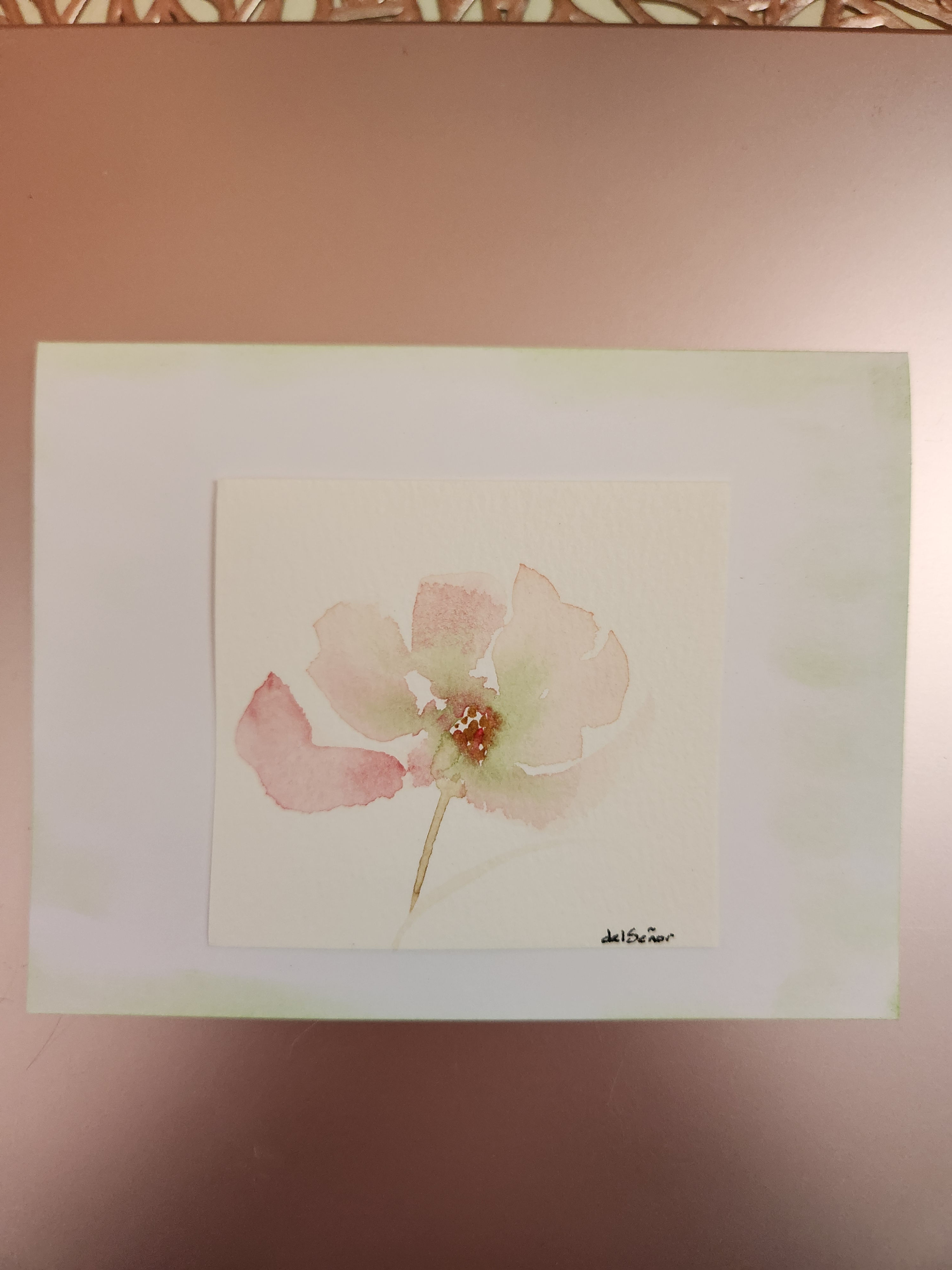 Watercolor Greeting Card
