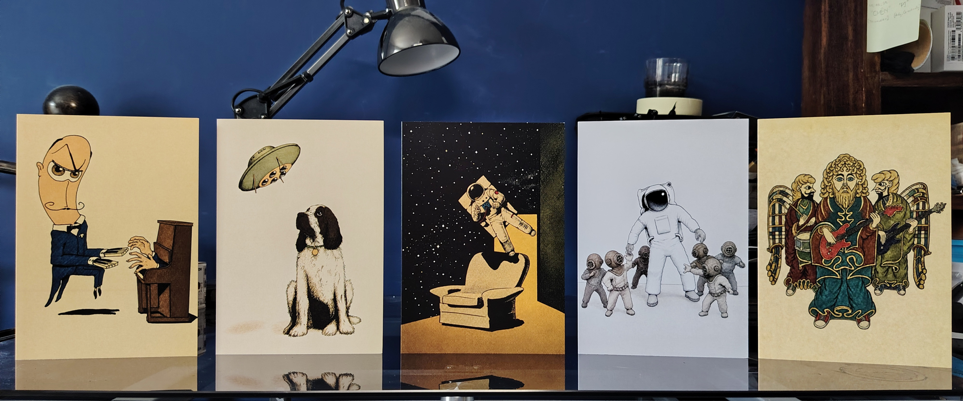 New full colour greeting cards available from the shop now!