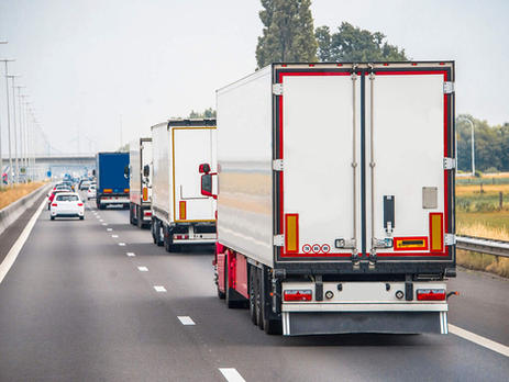 Camioane, trafic aglomerat, trafic greu Varianta Ocolitoare 
Iași Est