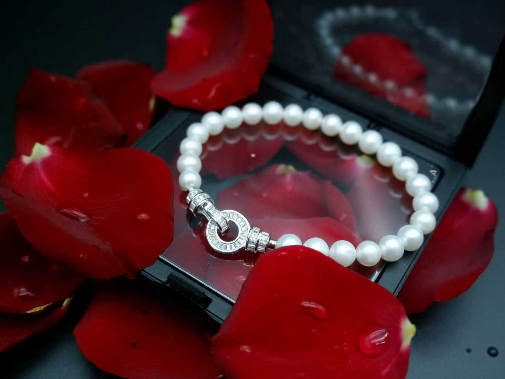 S925 Sterling Silver, Natural freshwater pearl
