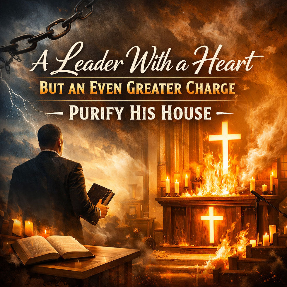 I’m a Leader With a Heart.. But an Even Greater Charge