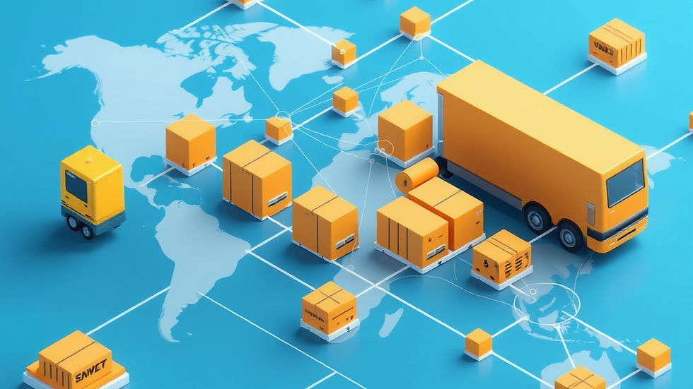 Supply Chain Logistics Layout