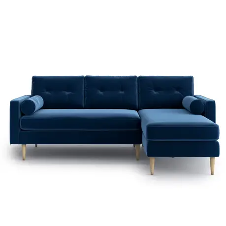 Thumbnail: Avril Velvet Corner Couch
