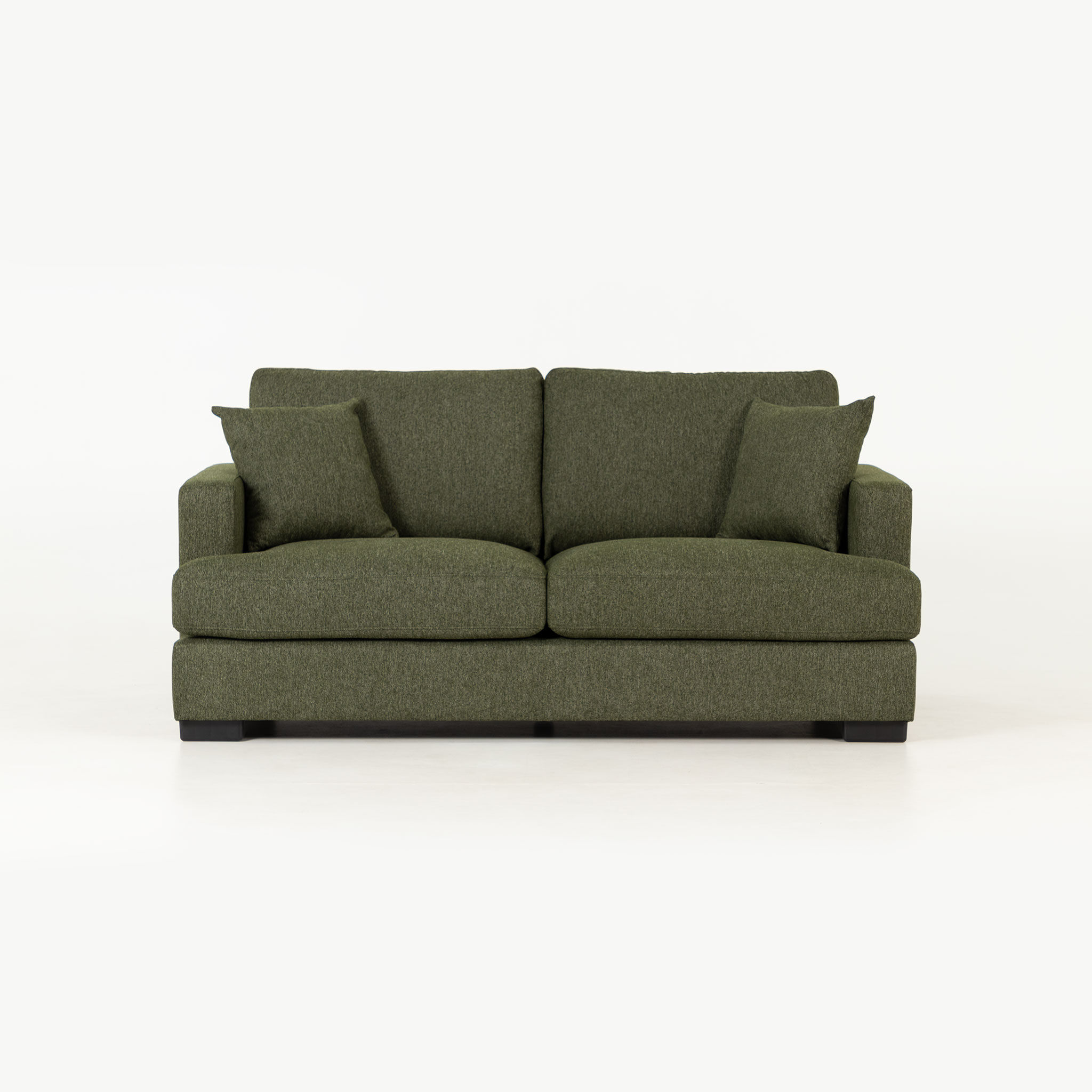 Milana 2 Seater Sofa-Green