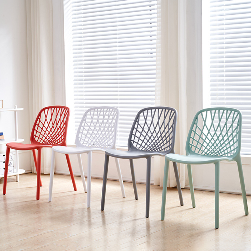 Thumbnail: Bella Net Back Plastic Chairs