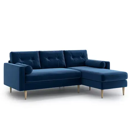 Thumbnail: Avril Velvet Corner Couch
