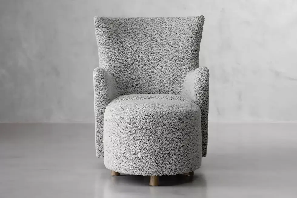 Thumbnail: Hutton Lounge Chair with foot stool